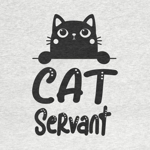 Cats Service Funny Motif Cat Owners by Foxxy Merch